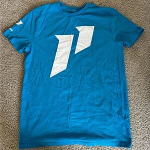 Vibrant Blue Graphic Tee